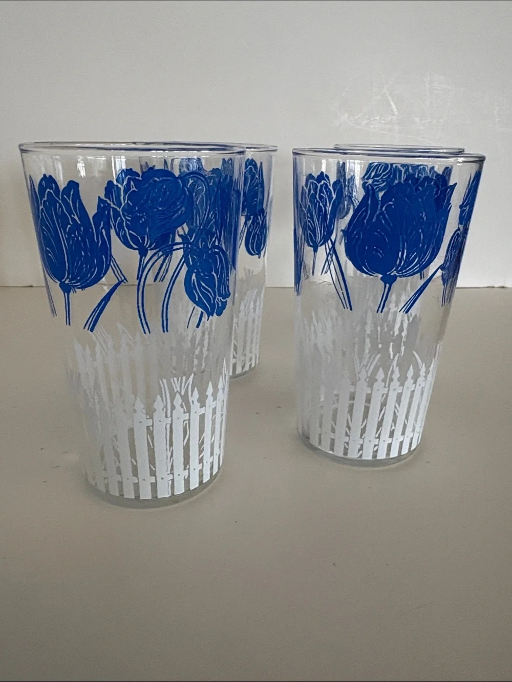 MCM KRAFT SWANKY SWIG JUICE GLASSES SET OF 4